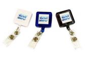 Square Retractable Pass Holder 2