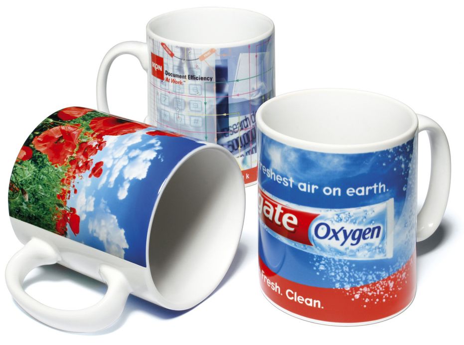 Dye Sublimation Printed Mugs