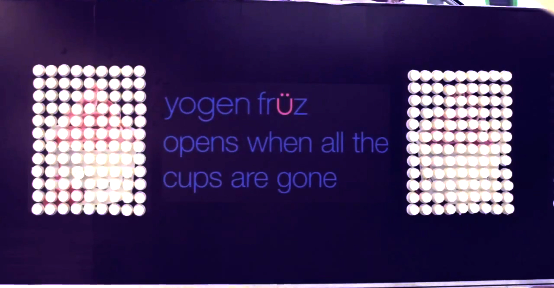 Yogen Fruz Store Opening