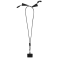 Funi Recycled Plastic Smartphone Lanyard with Built-in Data Sync and 100W Fast Charge 5-in-1 Cable 6