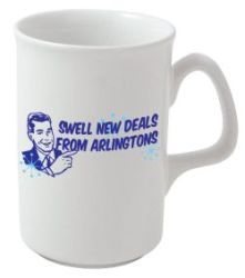 Lincoln Earthenware Mug