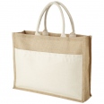 Mumbay Cotton Pocket Jute Tote Bag 18L 1