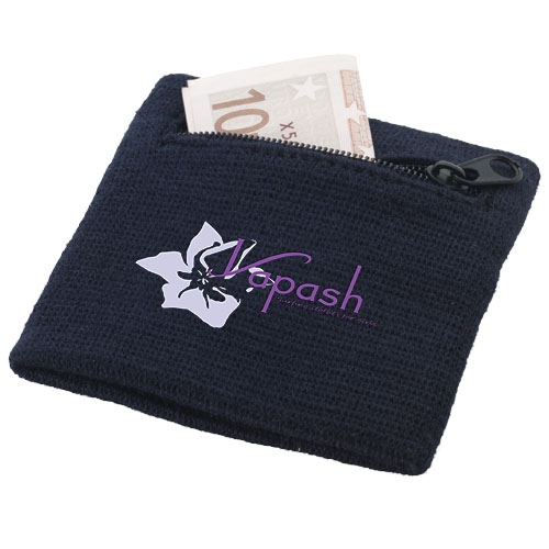 Brisky Performance Wristband with Zippered Pocket