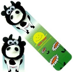 Cow Logo Bug Bookmark