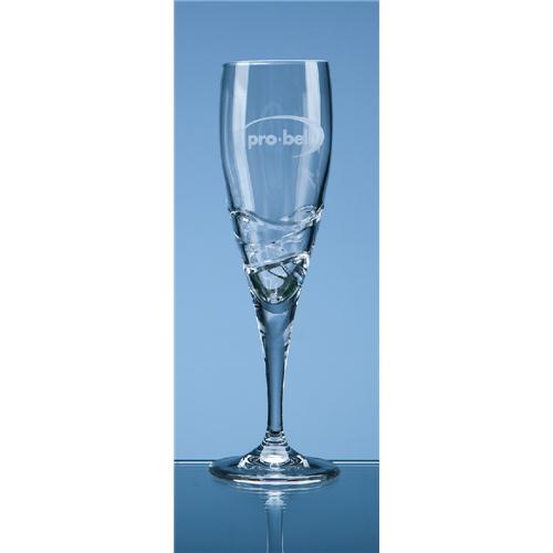 Verona Lead Crystal Champagne Flute