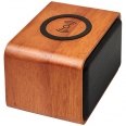 Wooden Speaker with Wireless Charging Pad 7