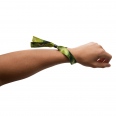 UK Made RPET Wristband with Secure Closing Clip 3