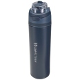Theron 800 ml RCS Recycled Single Wall Stainless Steel Water Bottle with Dual Function Lid 10