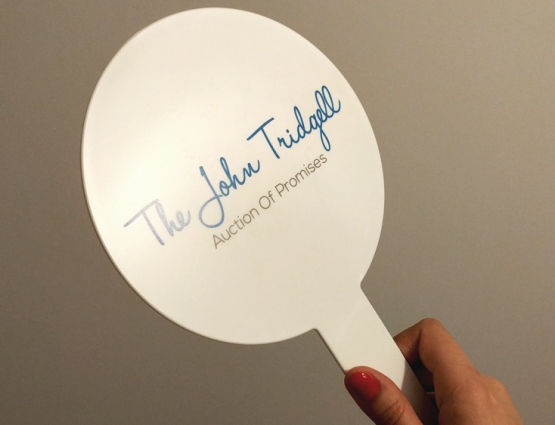 Auction Paddles Help Charity Auction #ByUKCorpGifts