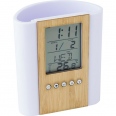 Bamboo Clock and  Pen Holder 3