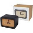 Momento Wireless Limestone Charging Desk Clock 7