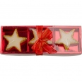 Three Star-shaped Candles 2