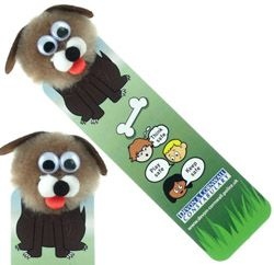 Dog Logo Bug Bookmark