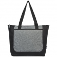 Reclaim GRS Recycled Two-tone Zippered Tote Bag 15L 3
