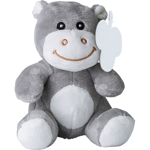 Plush Hippo, Suitable for Direct Digital Print