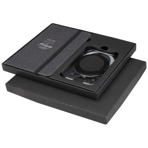Kern A6 Hard Cover Notebook and Magsafe Wallet Gift Set