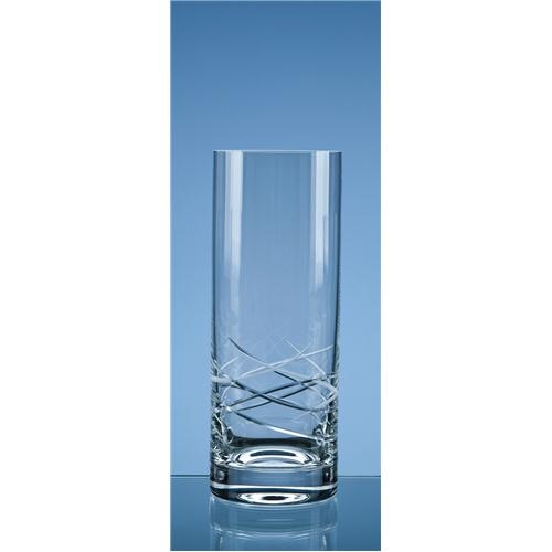 25.5cm Contempo Cut Straight Sided Vase