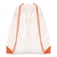 White Coloured Trim Pegasus Drawstring Bag 2