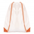 White Coloured Trim Pegasus Drawstring Bag 2