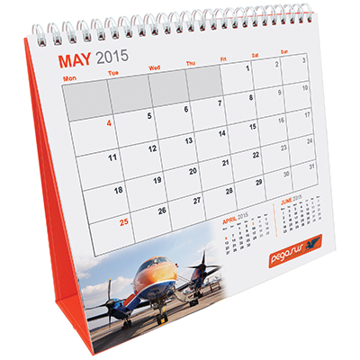 Easel Pod Desk Calendar