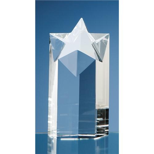 8" Optic Star Column Award