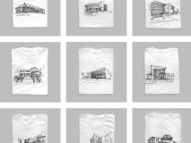 Printed T-Shirts Woo Architects #CleverPromoGifts
