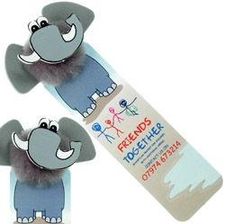 Elephant Logo Bug Bookmark