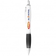 Nash Ballpoint Pen with White Barrel and Coloured Grip 7