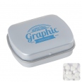 Small Flat Hinged Tin with Sugar Free Mints 13