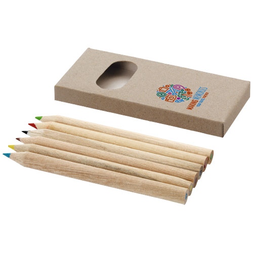 Artemaa 6-piece Pencil Colouring Set