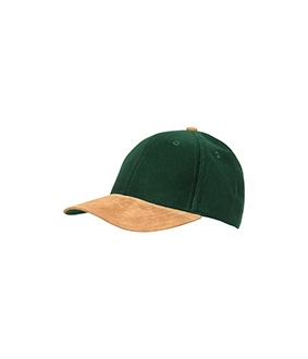 Suede Peak Cap