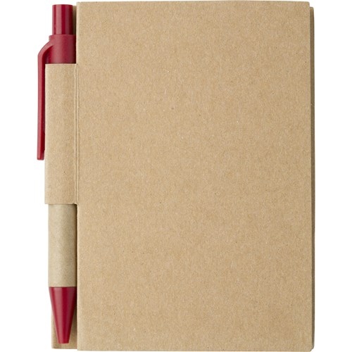Cardboard Notebook with Ballpen