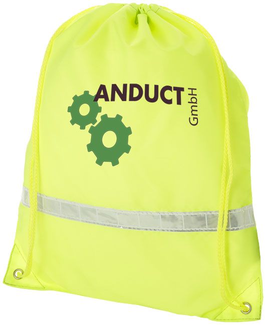 Premium Reflective Drawstring Backpack