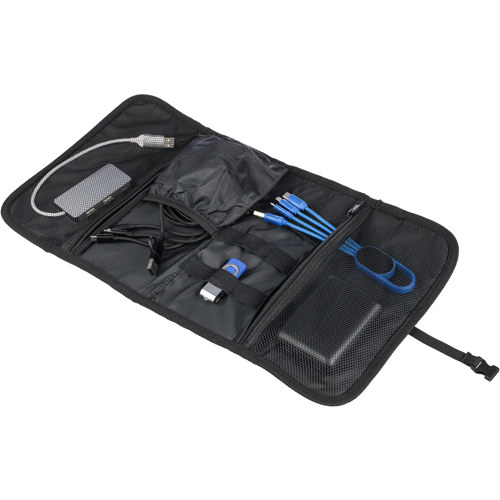 Roll-up Bag for Chargers and Cables.