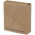 Hadar 100W Recycled Plastic Retractable Carplay Cable PD Charging Cable 3