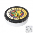 Round Click Plastic Pot with Sugar Free Mints 7