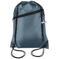 Oriole RPET Drawstring Bag with Zipped Front Pocket 5L 5