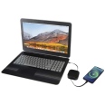 Gloas 5-in-1 Recycled Retractable Data Sync and 100W Fast Charge Cable with Smartphone Tool Kit 8