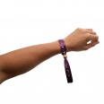 UK Made RPET Wristband With Wooden Bead 4