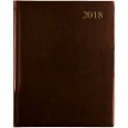 Leathergrain Weekly Quarto Desk Diary 8