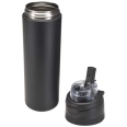 Theron 800 ml RCS Recycled Single Wall Stainless Steel Water Bottle with Dual Function Lid 5