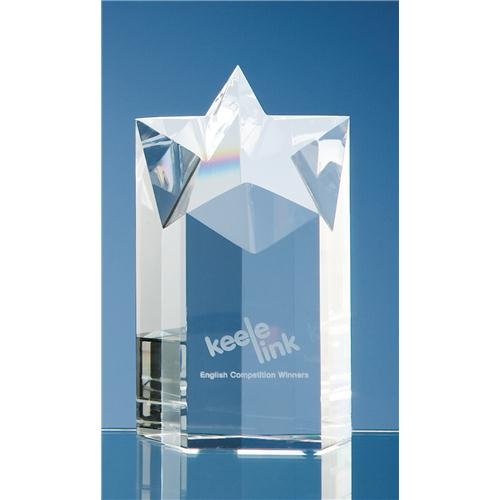 6" Optic Star Column Award