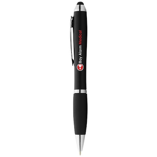 Nash Coloured Stylus Ballpoint Pen with Black Grip