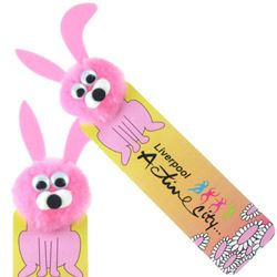 Rabbit Logo Bug Bookmark