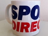 Promotional Mugs from Sports Direct Set a Good Example in Simple Branding #CleverPromoGifts