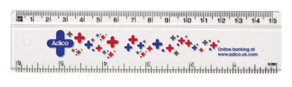 6inch 15cm ruler uk corporate gifts