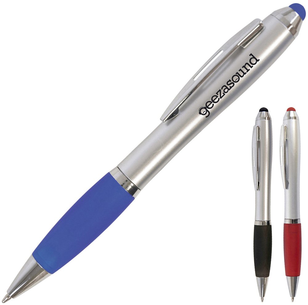 Silver Curvy Pen Stylus