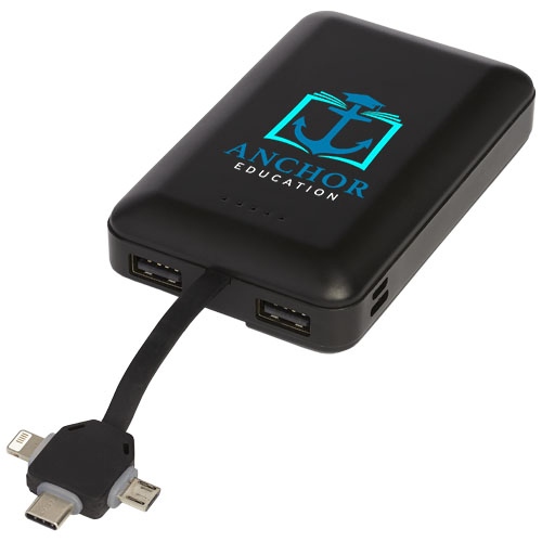 Kano 10.000 Mah Wireless Power Bank with 3-in-1 Cable