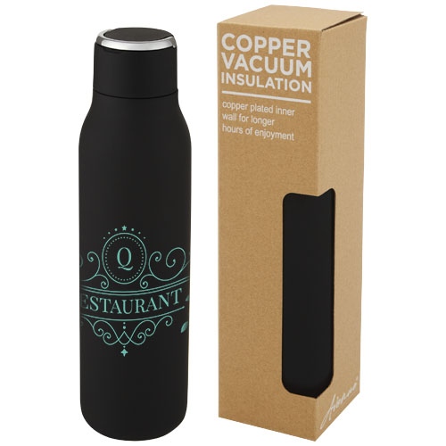 Marka 600 ml Copper Vacuum Insulated Bottle with Metal Loop