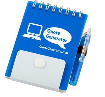 Small PP Reporter Notebook With Pen